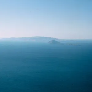 view of San Nicolas Island, 65-219 & SN-136