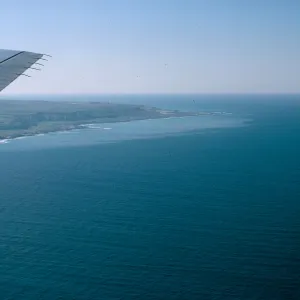 view of San Nicolas Island, 65-223 & SN-140
