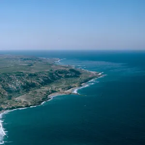 view of San Nicolas Island, 65-229 & SN-146