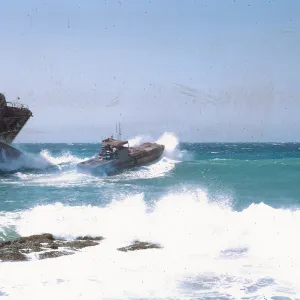 barge clearing carrier, 66-161 & SN-417