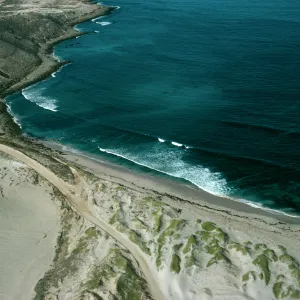 West end of Red Eye Beach, San Nicolas Island