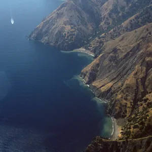 East coast near airport, Santa Catalina Island