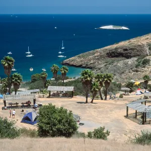 campground, Two Harbors, Santa Catalina Island
