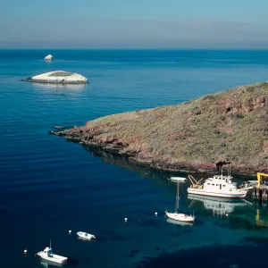 Big Fishermans Cove, Bird Rock, USC Marine Science Center, Santa Catalina Island