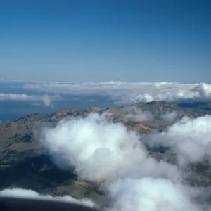 North ridge, West of Cañada Del Puerto, Santa Cruz Island