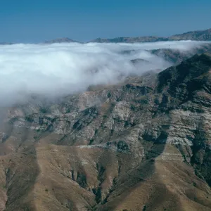 Sierra Blanca ridge, South side, Santa Cruz Island