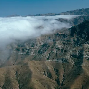 Sierra Blanca ridge, South side, Santa Cruz Island
