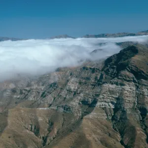 Sierra Blanca ridge, South side, Santa Cruz Island