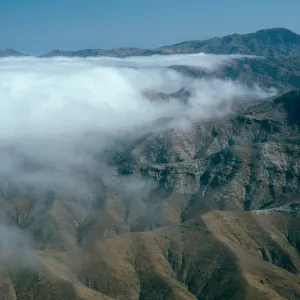 Sierra Blanca ridge, South side, Santa Cruz Island