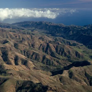 north ridge & Central Valley, Santa Cruz Island