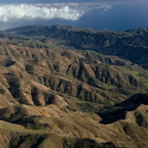 north ridge & Central Valley, Santa Cruz Island