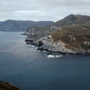 coastline, West of Little Harbor, Santa Catalina Island