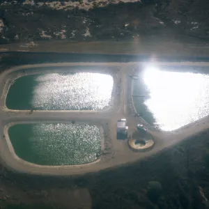 sewage ponds, San Nicolas Island