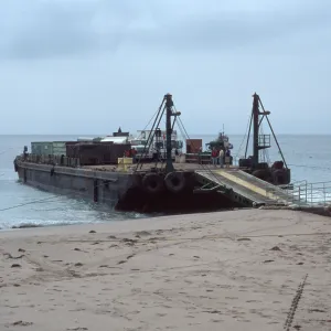 barge, Daytona Beach, San Nicolas Island