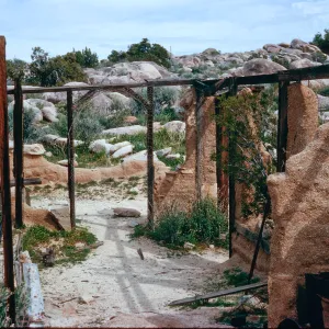 ruins, Ghost Mountain, Anza-Borrego State Park, San Diego County