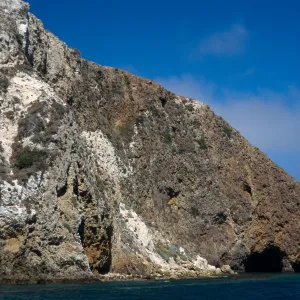 bluffs, West of Scorpion Bay, Santa Cruz Island