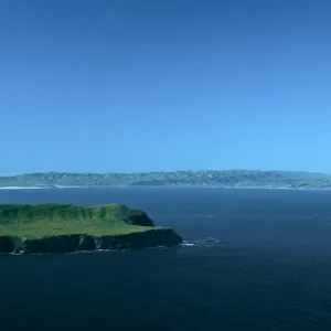 West end, Santa Cruz Island, Santa Rosa Island in background