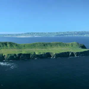 West end, Santa Cruz Island, Santa Rosa Island in background