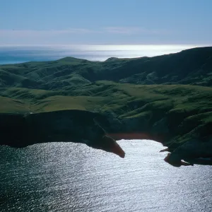 Potato Harbor & view of East end of Santa Cruz Island