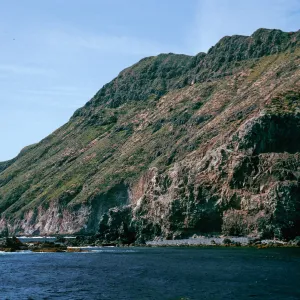 offshore bluffs, West Anacapa Island