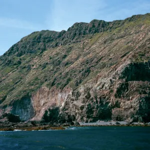 offshore bluffs, West Anacapa Island