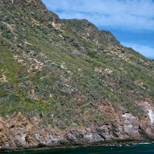 offshore bluffs, West Anacapa Island