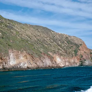 offshore bluffs, West Anacapa Island
