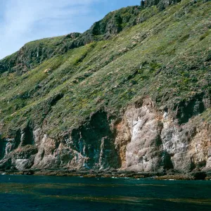 offshore bluffs, West Anacapa Island