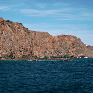 offshore side, East Anacapa Island