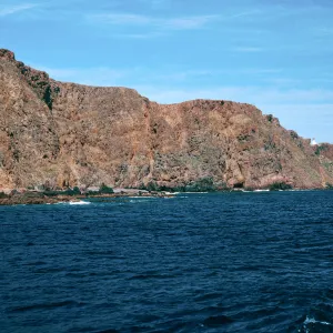 offshore side, East Anacapa Island