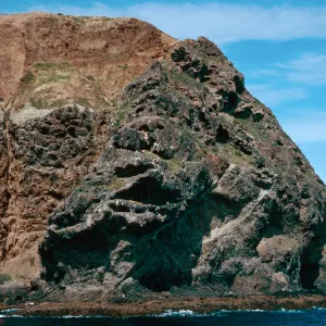 offshore bluffs, Anacapa Island