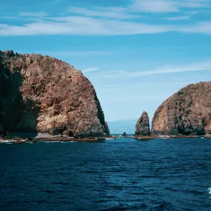 break between Middle & East Anacapa Islands, Anacapa Island