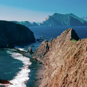 view of Middle, West Anacapa Islands, East Anacapa Island