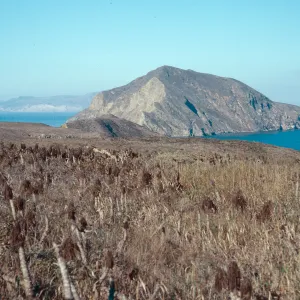 view of West Anacapa Island from Middle Anacapa Island