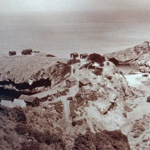 Pelican Bay, circa 1920, E.R. Blakley Album, Santa Cruz Island