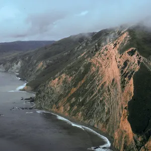 slopes below navy base, Santa Cruz Island
