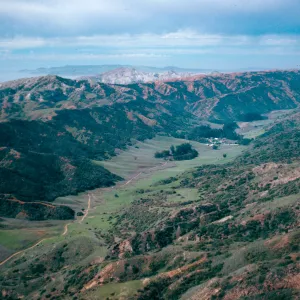 East of Stanton Ranch, Central Valley, Santa Cruz Island