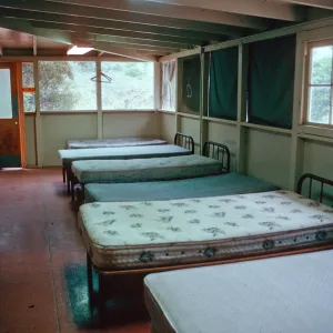 sleeping porch, field station, Santa Cruz Island