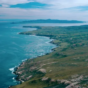 looking toward Fraser Point on Santa Cruz Isl., Santa Rosa Island