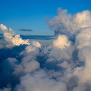 clouds on flight to San Nicolas Island