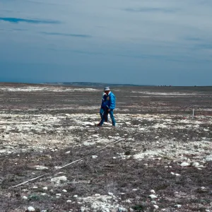 caliche, West end, Santa Rosa Island