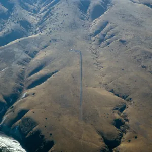 Smugglers Airfield & road system, Santa Cruz Island