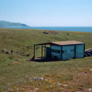 trailer, West end, Santa Cruz Island