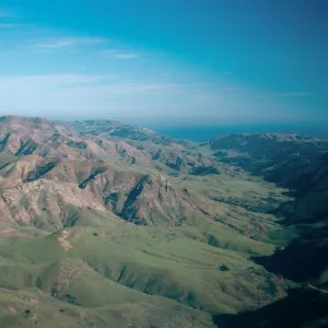 Central Valley, looking East, Santa Cruz Island
