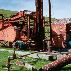 oil well, East end, Santa Cruz Island