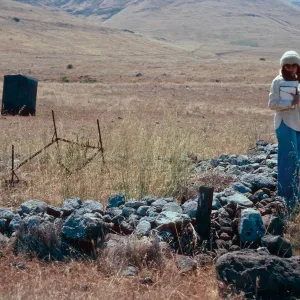 ruins of Î” Azimuth Mark, Santa Cruz Island