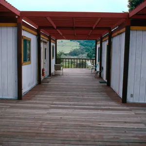 trailers, Santa Cruz Island