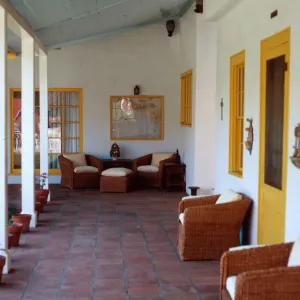 patio, Stanton Ranch, Santa Cruz Island
