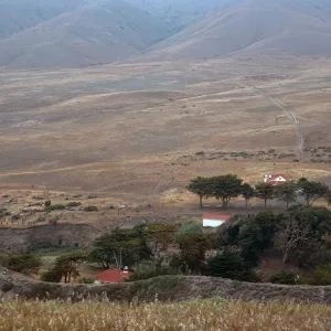 Christy Ranch, looking North, Santa Cruz Island