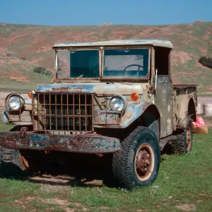truck, Santa Cruz Island